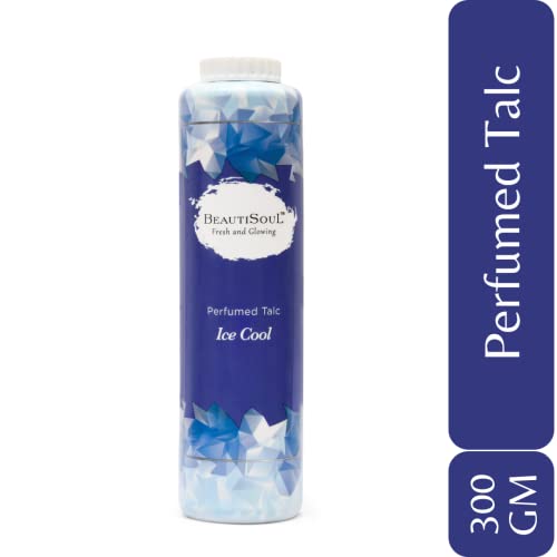 Beautisoul Ice Cool Perfumed Talcum Powder | Prickly Heat Talcum Powder for Men and Women | Thanda Thanda Cool Cool Powder for summers, 300 g - View 3 of 3
