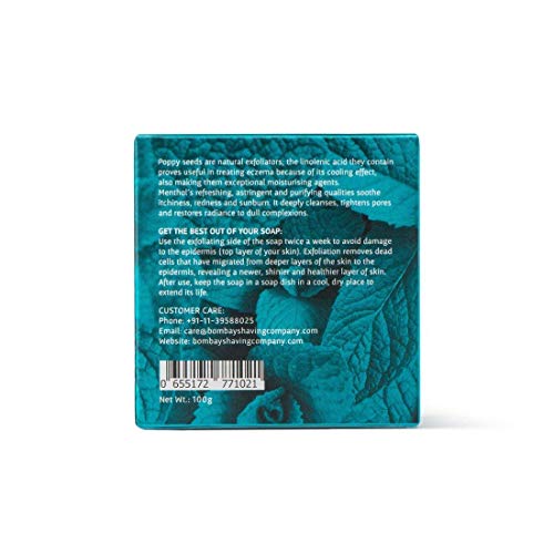 Bombay Shaving Company Menthol Refreshing Bath Soap, 100g (Pack of 3) FROM INDIA (SAM) - View 4 of 4