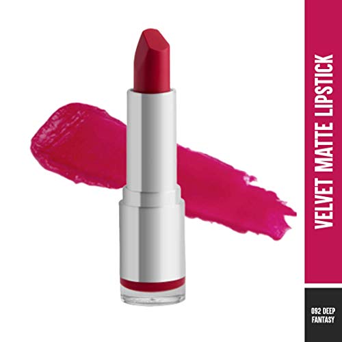 Colorbar Velvet Matte Lipstick, Deep Fantasy, 4.2g | Creamy matte finish | High Pigmented Formula | Lasts upto 5 Hours | Smudgeproof (FROM INDIA SAB) - View 2 of 3