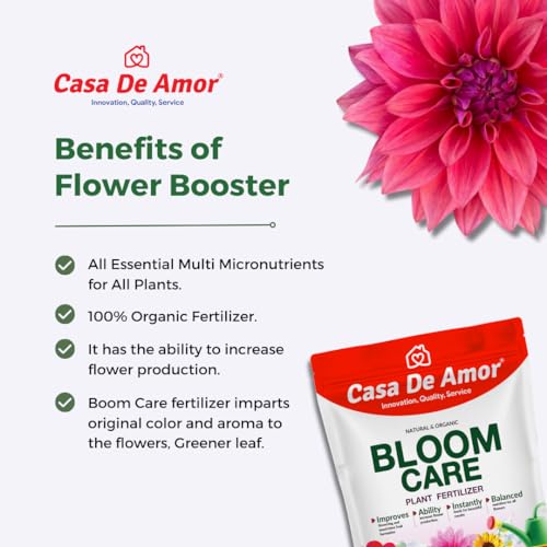 Casa De Amor Bloom Care Organic Essential Fertilizer | Nourish Your Garden for Vibrant Blooms and Healthy Plants-Granules, 900 gm (FROM INDIA)NUZ - View 3 of 6