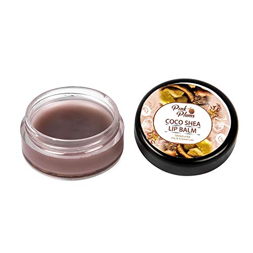 Pink Plums Lip Balm for Shiny/Moisturise Dry &amp; Cracked Lips|Coco Shea | Strawberry | Orange | Soft Rose Combo (Pack-4), Each 10g  (FROM INDIA SAB) - View 2 of 5