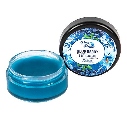 Pink Plums Lip Balm for Moisturise Dry &amp; Cracked Lips|Blue Berry | Icecool Mint | Soft Rose | Strawberry Combo (Pack-4), Each 10g  (FROM INDIA SAB) - View 2 of 5