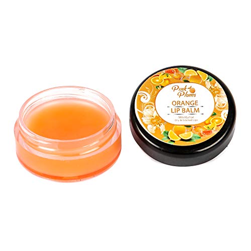 Pink Plums Lip Balm for Shiny/Moisturise Dry &amp; Cracked Lips|Coco Shea | Strawberry | Orange | Soft Rose Combo (Pack-4), Each 10g  (FROM INDIA SAB) - View 5 of 5