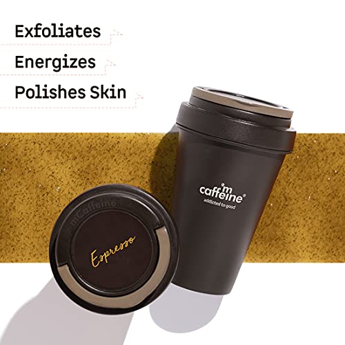 mCaffeine Body Wash and Gentle Exfoliating Gloves Combo for a Coffee Shower | Refreshing Shower Gel with Bath Glove for Deep Cleansing, Skin Polishing &amp; for a Smooth &amp; Soft Skin | For Men &amp; Women(FROM INDIA)JEZ - View 2 of 2
