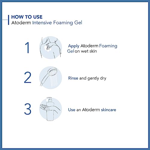 Bioderma Atoderm Intensive Gel Moussant, 200ml - View 3 of 4