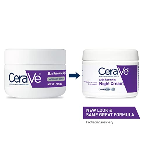 CeraVe Renewing System, Skin Renewing Night Cream, 1.7 Ounce, 48 g (Pack of 1) (B00SNPCSUY) - View 2 of 4