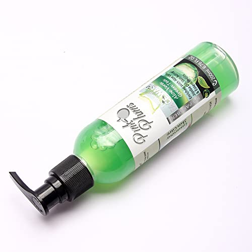 Pink Plums Aloe Vera &amp; Green Tea + Haldi Chandan Acne, Blackheads, Pimples &amp; Pollution Control Skin Brightening Face Wash, 200 ML, Combo of 2  (FROM INDIA SAB) - View 2 of 3