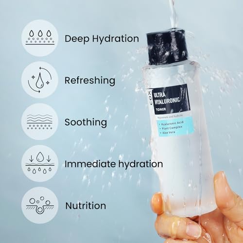 Coxir Ultra Hyaluronic Toner for Intensive Hydration 150ml(5.07 oz) | HYDRATION-14-Complex| Paraben Free, Cruelty Free, Korean Skin Care - View 4 of 4