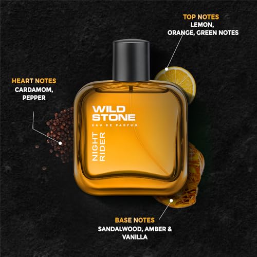 Wild Stone Night Rider Perfume for Men, 100 ML | EDP | Long Lasting Smell | Premium Perfume FROM INDIA (SAM) - View 3 of 3