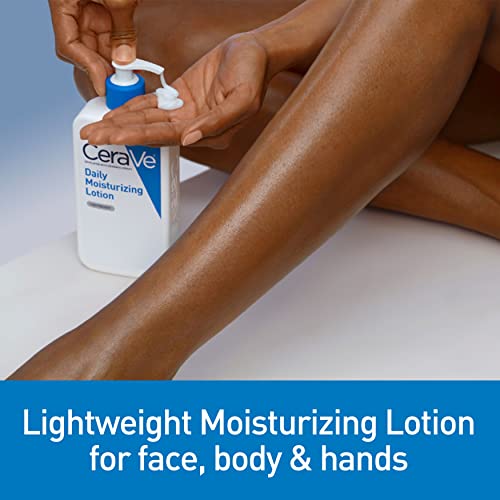 CeraVe Daily Moisturizing Lotion | 19 Ounce | Face &amp; Body Lotion for Dry Skin with Hyaluronic Acid | Fragrance Free - View 2 of 4