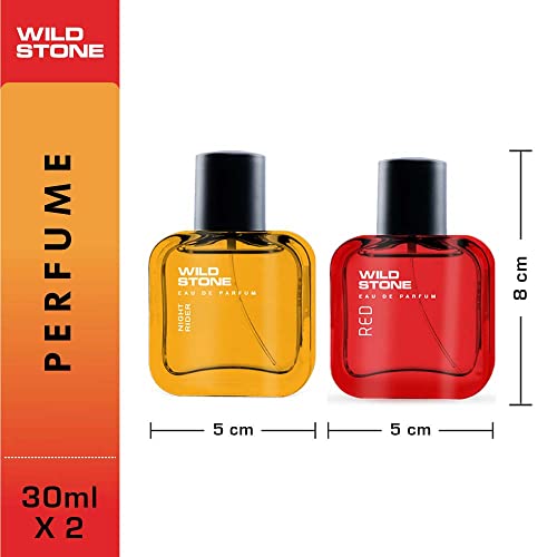 Wild Stone Night Rider and Red Long Lasting Perfume for Men, Pack of 2 (30ml each)|Perfume for Men FROM INDIA (SAM) - View 4 of 4
