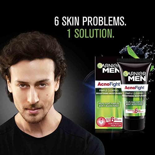 Garnier Men Acno Fight Pimple Clearing Brightening Moisturizer, 45g FROM INDIA (SAM) - View 3 of 4