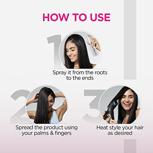 BBlunt Hot Shot Heat Protection Mist | Damage Protect | with Grapeseed Oil &amp; Provitamin B5-150 ml (FROM INDIA SAB) - View 2 of 3