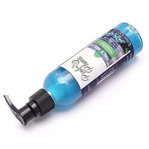 Pink Plums Blue Berry + Charcoal Acne, Blackheads, Pimples &amp; Pollution Control Skin Brightening Face Wash, 200 ML, Combo of 2  (FROM INDIA SAB) - View 4 of 4