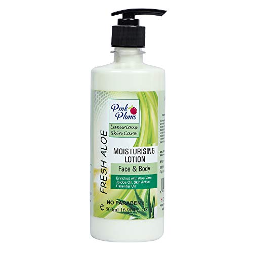 PINK PLUMS Luxurious Skin Care Deep Nourish Moisturising Pink Blossom and Fresh Aloe Body Lotion for Dry Skin, COMBO (Pack-2) Each 500ml  (FROM INDIA SAB) - View 4 of 4