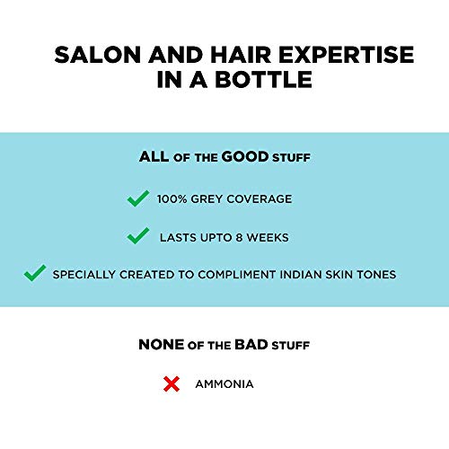 Bblunt Salon Secret High Shine Crème Hair Colour, 100g - Chocolate Dark Brown 3 (Pack Of 1) With Shine Tonic, 8ml (FROM INDIA SAB) - View 2 of 3
