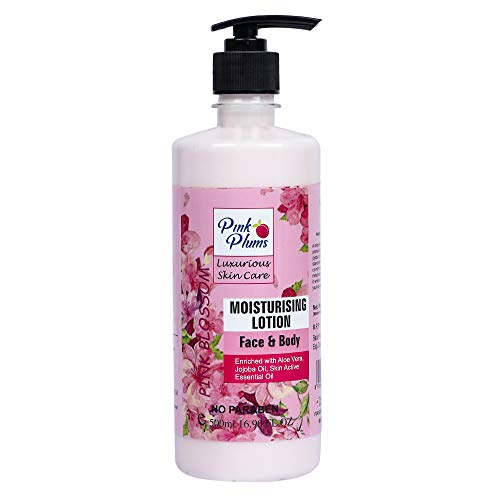 PINK PLUMS Luxurious Skin Care Deep Nourish Moisturising Pink Blossom and Fresh Aloe Body Lotion for Dry Skin, COMBO (Pack-2) Each 500ml  (FROM INDIA SAB) - View 2 of 4