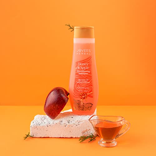 Jovees Herbal Honey &amp; Apple Conditioning Shampoo | With Peach And Aloe Vera Extracts | For Dry And Rough Hair | 300 ml - View 4 of 4