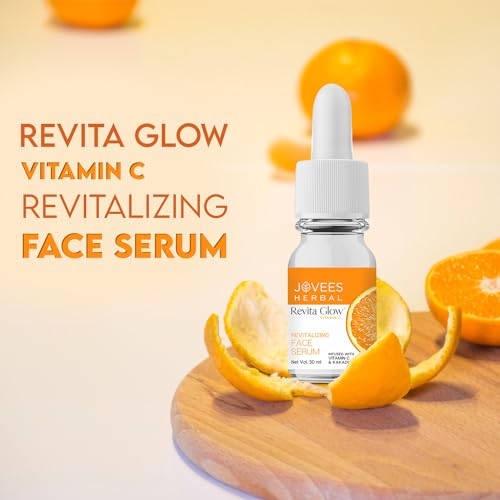 Jovees Herbal Revita Glow Vitamin C Face Serum Infused with Vitamin C &amp; Kakadu Plum | For Skin Brightening &amp; Hyperpigmentation | For All Skin Type | 30ml - View 3 of 3