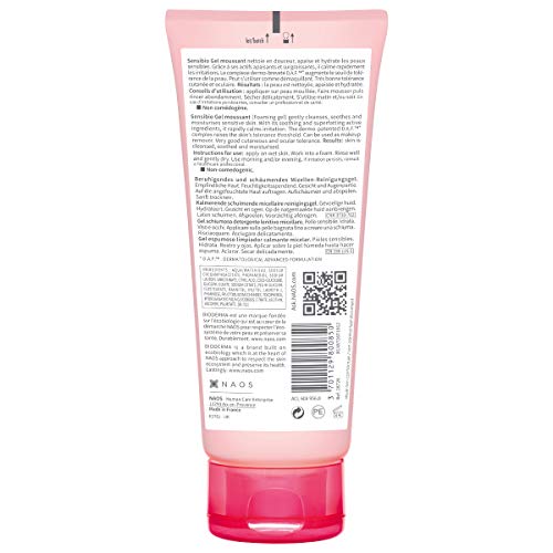 Bioderma Sensibio Gentle Soothing Micellar Cleansing Foaming Gel For Sensitive Skin(100ml) - View 2 of 3