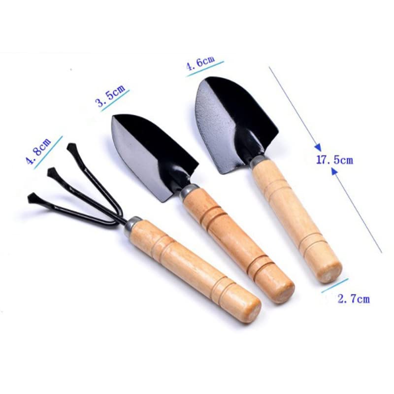 Casa De Amor Gardening Tools kit Hand Cultivator, Small Trowel, Trans-Planter 7 Inches (Mini Set of 3) (Pack of 1) (FROM INDIA)NUZ - View 7 of 7