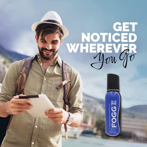 Fogg Fresh Oriental Premium No Gas Deodorant for Men, Long-Lasting Perfume Body Spray, 120 ml FROM INDIA (SAM) - View 2 of 3