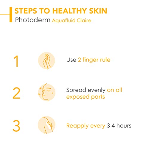 Bioderma Photoderm Aquafluide Cream Sunscreen SPF 100+ Claire - UVA Protection, 40ml - View 3 of 4