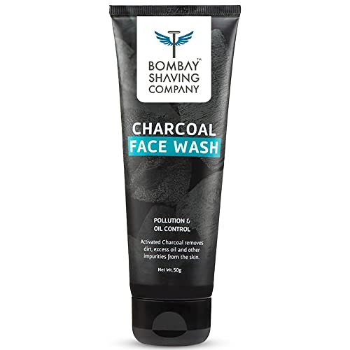 Bombay Shaving Company Charcoal Face Wash, Fights Pollution And Acne, Oil Control For Men - 50g FROM INDIA (SAM) - View 2 of 3