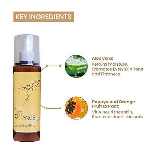 Ozone Glo Radiance Nectar Visibly Flawless Skin Moisturizer - 100% Natural products. (Paraben &amp; Chemical Free). Suitable For All Skin Types. (FROM INDIA SAB) - View 2 of 3