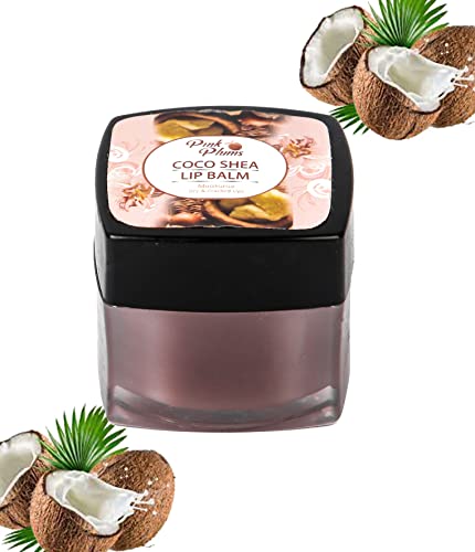 Pink Plums Coco Shea Non-Tinted Lip Balm For Dry, Cracked &amp; Chapped Lips, Ultra Moisturization &amp; Velvet Feels, 20 ml For Men &amp; Women  (FROM INDIA SAB) - View 3 of 4