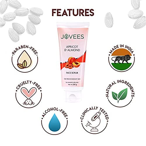 Jovees Herbal Apricot &amp; Honey Peel Off Mask 100 GM | For Pore Tightening and Skin Nourishment | All Skin Types | Paraben &amp; Alcohol Free |Pack of 1 - View 3 of 3