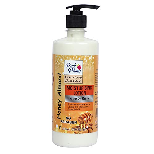 PINK PLUMS Luxurious Skin Care Deep Nourish Moisturising Honey Almond and Skin Fruit Body Lotion for Dry Skin, COMBO (Pack-2) Each 500ml   (FROM INDIA SAB) - View 2 of 3