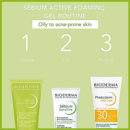 Bioderma Sebium Gel Moussant Actif Intense Purifying Cleansing Foaming Gel, 200ml - View 4 of 4