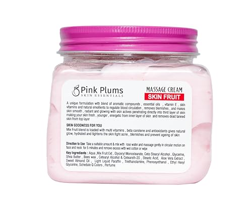 Pink Plums Skin Whitening Scrub (Face &amp; Body) 380 ML Luxury Collection Paraben Free  (FROM INDIA SAB) - View 3 of 3