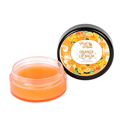Pink Plums Lip Balm for Shiny/Moisturise Dry &amp; Cracked Lips|Orange | Coco shea | Icecool mint | Soft rose Combo (Pack-4), Each 10g  (FROM INDIA SAB) - View 2 of 4