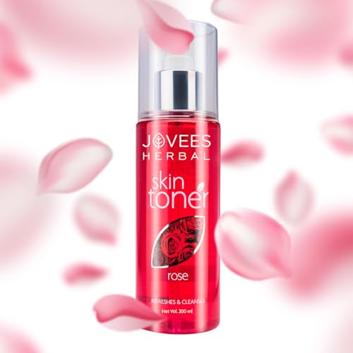 Jovees Herbal Rose Skin Toner| For Youthful Skin, Tightens Pores, Healthy Glow | 100% Natural | For Normal to Dry Skin | Paraben and Alcohol Free | 200ML - View 3 of 4