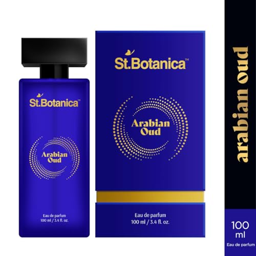 St.Botanica Arabian Oud Perfume 100ml | Luxury Perfume for Men | Long Lasting Perfume with Lemon Italian, Cedarwood &amp; Labdanum | Smoky, Citrus &amp; Warm Scent | Eau De Parfum (FROM INDIA SAB) - View 2 of 3