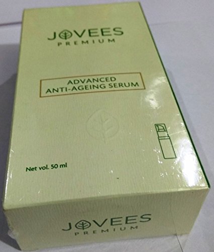 Jovees Premium Advanced Anti Ageing Serum | With Turmeric Oil, Argan Oil &amp; vitamin E | Repairs Fine Lines &amp; Wrinkles | Reduces Dullness | Gives Even Skin Tone | 50ML(FROM INDIA)JEZ - View 2 of 3