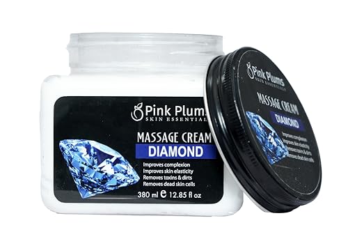 Pink Plums Nourishing Massage Cream Diamond (Face &amp; Body) Luxury Collection Paraben Free pH Balanced  (FROM INDIA SAB) - View 2 of 2