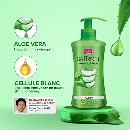 VI - JOHN Body Lotion Combo Of 6 | 250 Ml Each | For Men And Women | All Skin Types | Red Apple | Aloevera | Cocoa Butter | Milk Almond | Rose | Turmeric (FROM INDIA SAB) - View 3 of 3