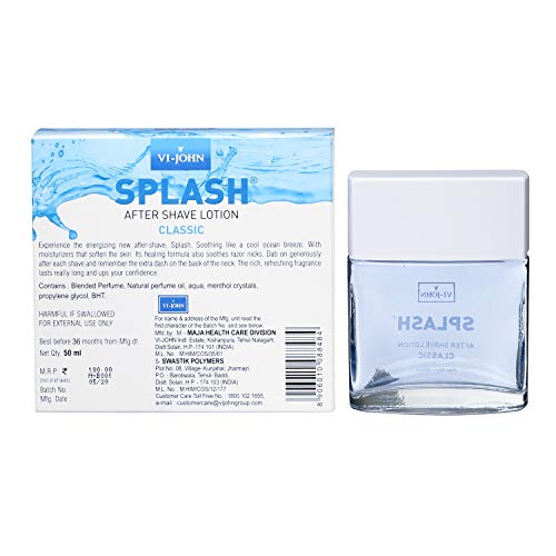 VI - JOHN long lasting freshness natural ingredients After Shave Lotion Splash Set of 3 Pack (FROM INDIA SAB) - View 3 of 3