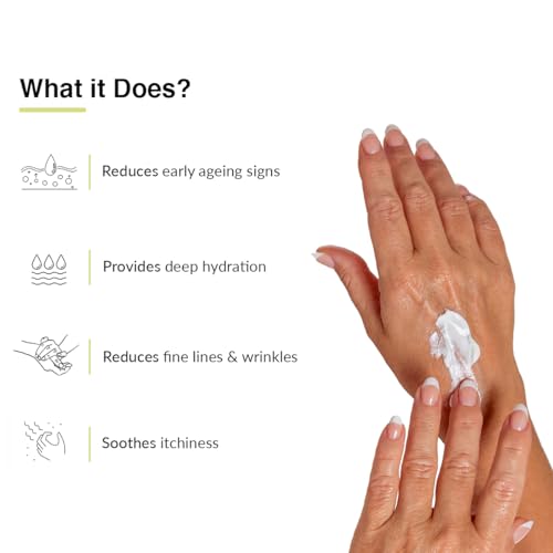 Fixderma Anti Ageing Hand Cream for Women &amp; Men | Ceramide Moisturizer | Hyaluronic Acid Cream | Hand Cream for Dry and Rough Hands | Shea Butter | Cream for Itchy Hand | All Skins Types - 30g - View 3 of 3