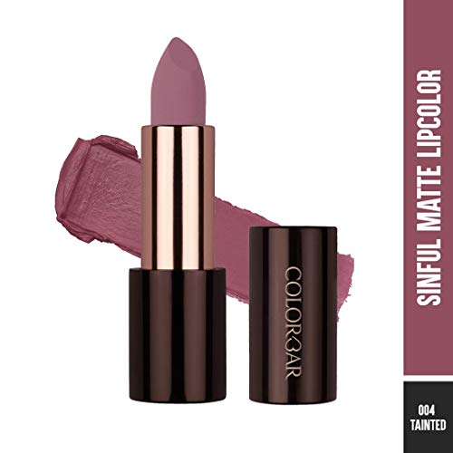 Colorbar Sinful Matte Lipcolor, Mauve, 3.5 g (FROM INDIA SAB) - View 2 of 3