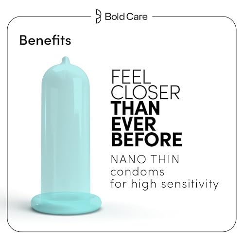Bold Care 404 Super Nano Thin Condoms For Men - 50 Microns - Intense Fit - Barely There Feel - 10 Units (Pack of 3) FROM INDIA (SAM) - View 3 of 3