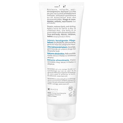 Bioderma Atoderm Intensive Ultra-soothing Baume - Moisturizer for Very dry Sensitive to Atopic Skin, 75ml - View 3 of 4