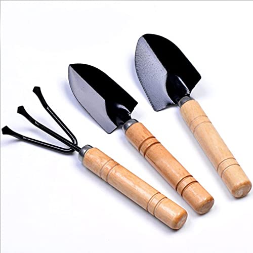 Casa De Amor Gardening Tools kit Hand Cultivator, Small Trowel, Trans-Planter 7 Inches (Mini Set of 3) (Pack of 1) (FROM INDIA)NUZ - View 3 of 7