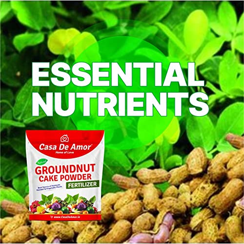 Casa De Amor Natural Groundnut Cake Powder Essential Fertilizer for Home, Balcony, Terrace &amp; Outdoor Gardening (900 Gm) (FROM INDIA)NUZ - View 4 of 6