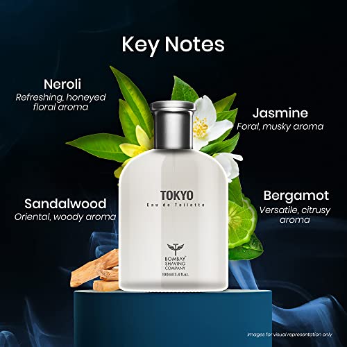 Bombay Shaving Company Perfume For Unisex| Tokyo Premium Fragrances For Men 100ml | Fresh &amp; Soothing Fragrance Xtremo Scent For Men, Eau De Parfum |Pack of 1 FROM INDIA (SAM) - View 4 of 4