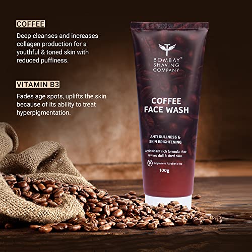Bombay Shaving Company Coffee Face Wash for Men &amp; Women (Pack of 2) - Deep-Cleanses, De-Tans &amp; Blackhead Removal | Made in India FROM INDIA (SAM) - View 3 of 4