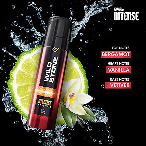 Wild Stone Intense Neon and Trance No Gas Deodorant Spray for Men, Pack of 2 (120ml each) FROM INDIA (SAM) - View 2 of 3